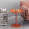 Round Metal Bistro Table for Indoor and Outdoor Use view 2