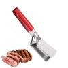 Stainless Steel Grill Tongs with Nonstick Spatula for Heavy-Duty Use view 1