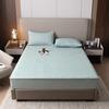 Quilted Zippered Mattress Protector, Light Cyan, 150 x 190 + 18 cm view 2