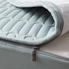 Quilted Zippered Mattress Protector, Light Cyan, 150 x 190 + 18 cm view 4