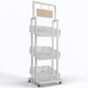 WQZzjm 3-Tier Sales Display Rack with Wheels view 1