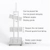 WQZzjm 3-Tier Sales Display Rack with Wheels view 4