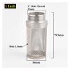 Garden Hose Filter, 304 Stainless Steel Mesh, for Aquariums, Gardens, and Agriculture view 2
