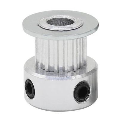 1/2 pcs. 20T/22T MXL Timing Pulley, 2.032 mm Pitch, 5/6/6.35/7/8 mm Bore, for 6/10/15 mm Belts, 3D Printer Parts (20T, 6 mm Bore, 1 pc., 6 mm Belt)