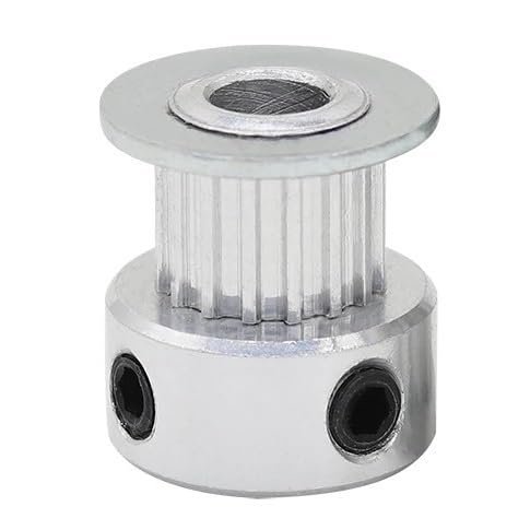 1/2 pcs. 20T/22T MXL Timing Pulley, 2.032 mm Pitch, 5/6/6.35/7/8 mm Bore, for 6/10/15 mm Belts, 3D Printer Parts (20T, 6 mm Bore, 1 pc., 6 mm Belt)