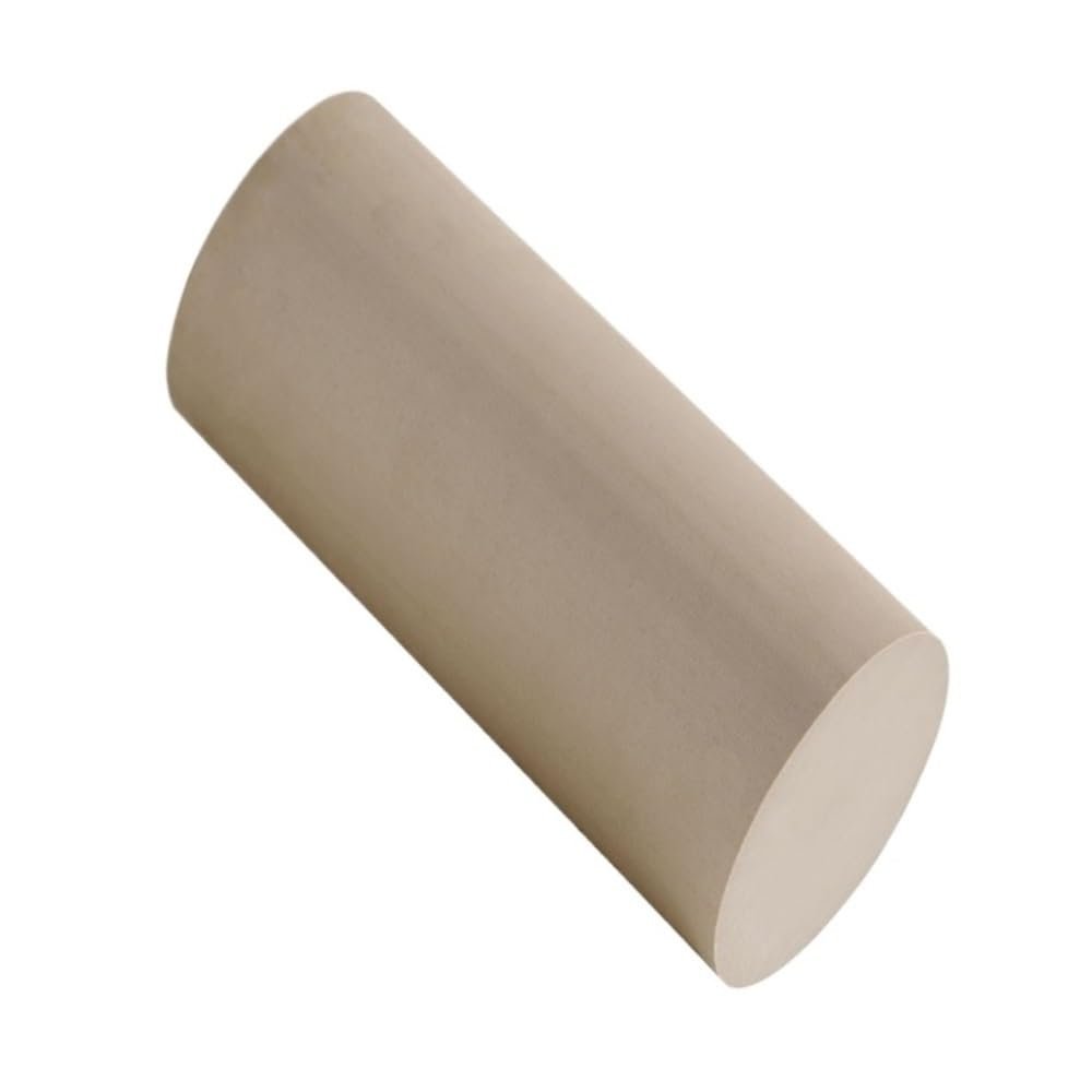 YUEKOPOU 1-Piece High-Strength Round PEEK Plastic Rod for CNC Machining, 30 x 500 mm