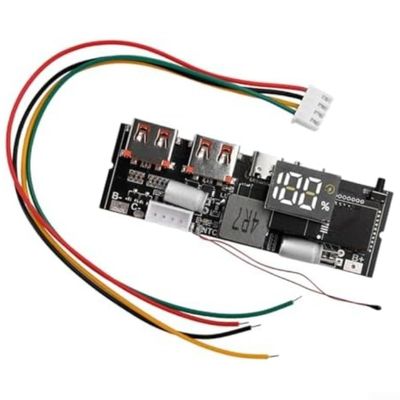 3S 4S 5S 65W 100W Power Bank Module PCB with Charging, Comprehensive Safety Protection and Low-Ripple Output (5S 100W)
