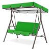 Waterproof Replacement Cover for Patio Swings, Green, 190 x 132 x 15 cm view 1
