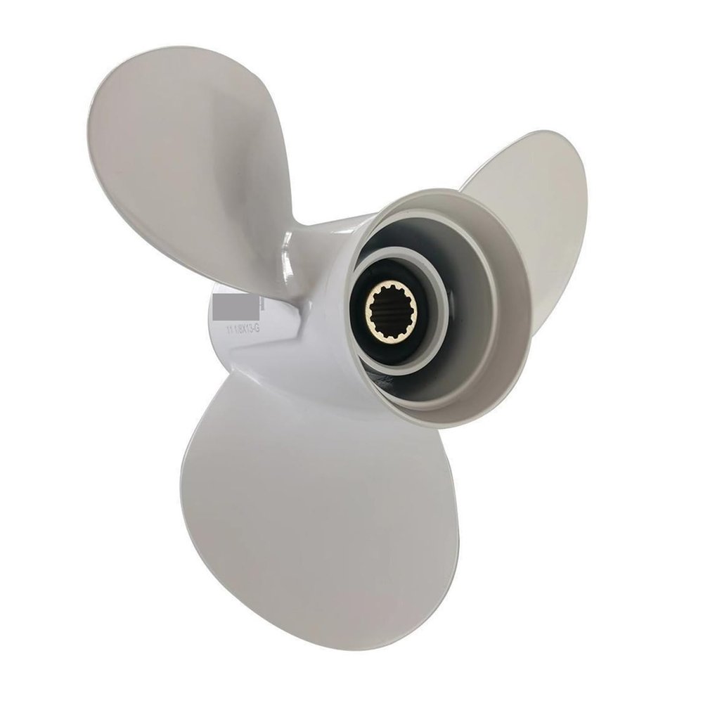 Aluminum Alloy Propeller, Semi-Solid Continuous Casting, Suitable for 25–60 HP (11 3/8 x 12-G)