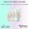 ALIZE Velluto Mini Colors 8117, 100 g Premium Chenille Yarn with mySearose Label view 3