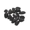 ZUNOXAZ Natural Black Cooking Stones, Heat-Resistant view 1