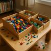 Verdone 50-Pack Cardboard Storage Bins, 300 x 100 x 100 mm view 4