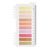 200-Piece Sticky Note Tabs, Gray-Style Page Markers, Self-Adhesive Pastel Writable Strips with Ruler for Page Marking and Bookmarks (I-Peach Glow) view 3