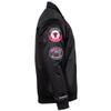Mitchell & Ness NBA Blackout Heavyweight Satin Jacket | Chicago Bulls | Size XL, Black view 3