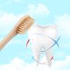 Pongnas Bamboo Toothbrush, Soft for Sensitive Gums with Comfortable Grip, Sustainable Toothbrush for Adults and (1) view 2
