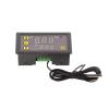 Aumotop 12V/24V/220V LED Digital Thermostat Temperature Sensor Controller for RVs, 12V Red and Blue Display view 3