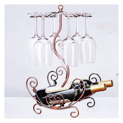Floating Wine Bottle Holder, Decorative Home Bar Accessory and Gift Idea