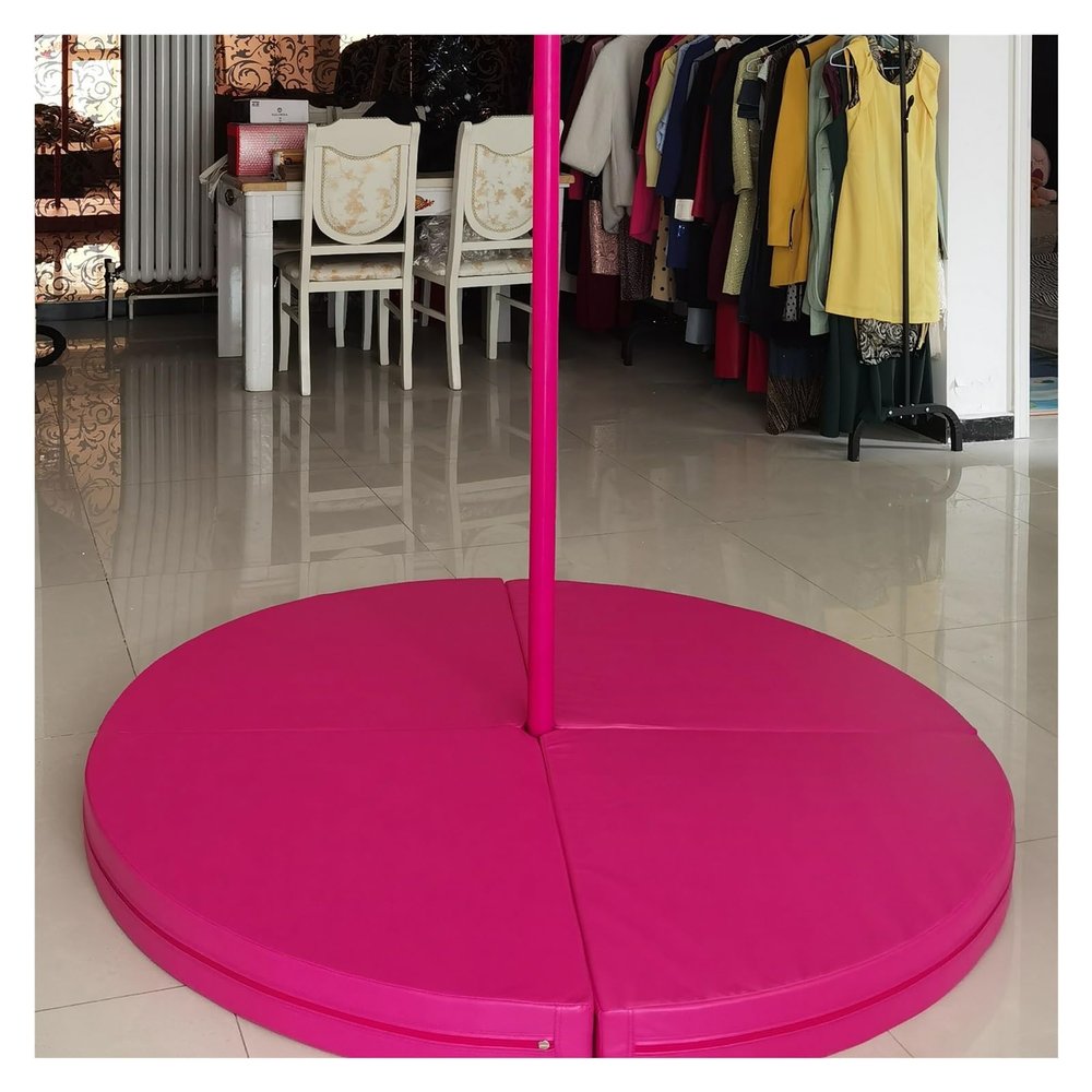 Foldable Shock-Absorbing Pole Dance Mat