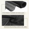 Non-Slip Rug Pad 40 x 145 cm, Cuttable, Universal, Black view 3