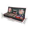 Large Christmas Gift Wrapping Paper Storage Bag with Zipper, Handles, Straps and Compartments view 4