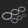 10 Rubber O-Rings, 100 mm OD x 6 mm Wide, White view 2