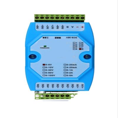 Pulse Output Module, Analog Voltage and Current Acquisition, 0–100 V/4–20 mA (0–5 A, 18-Channel, Isolated CAN)