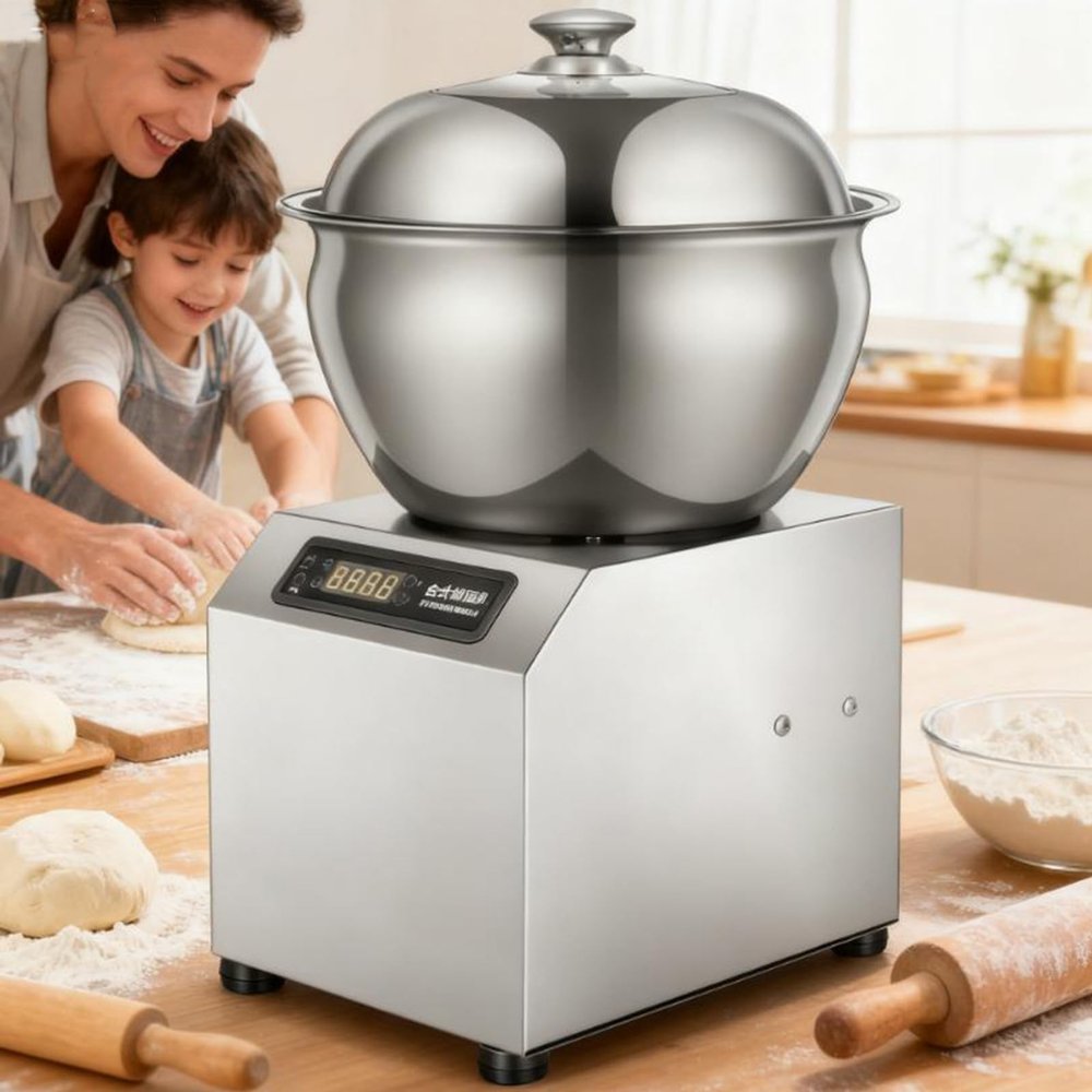 ZYLDDS Commercial Dough Kneader, 1,800 W, 5 kg