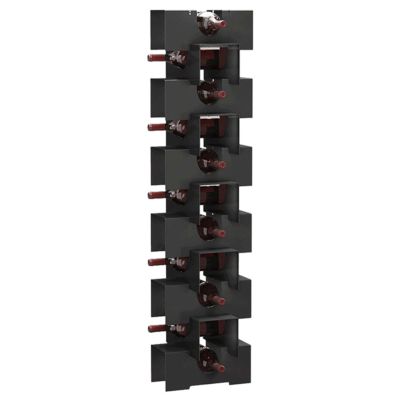 Modern Slim Metal Wine Rack with 1–12 Tiers