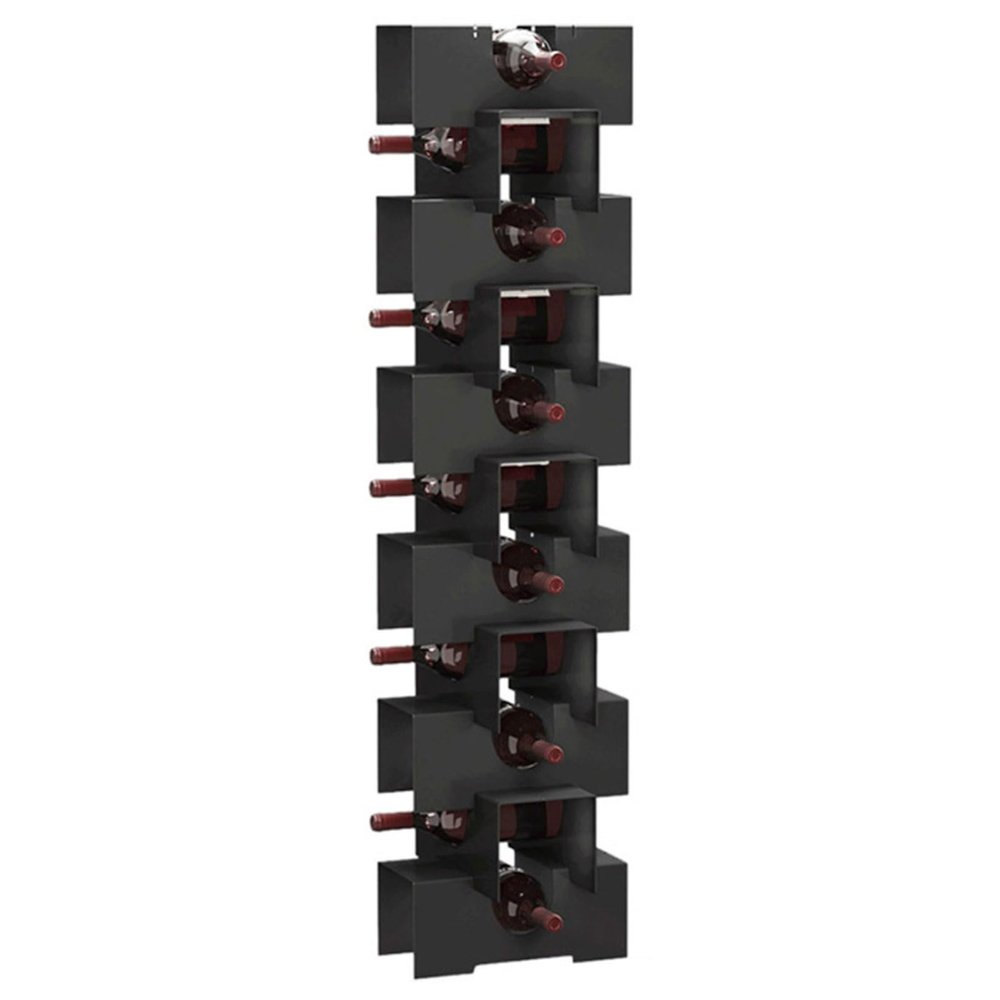 Modern Slim Metal Wine Rack with 1–12 Tiers
