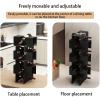 Modern Slim Metal Wine Rack with 1–12 Tiers view 2