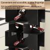 Modern Slim Metal Wine Rack with 1–12 Tiers view 3