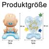 Koboko Baby Boy Standing Foil Balloons, 2-Pack view 2