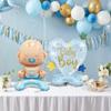 Koboko Baby Boy Standing Foil Balloons, 2-Pack view 3