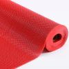 Non-Slip PVC Drainage Mat, Large Hollow Floor Mat for Garage, Restaurant, Pool and Shower Areas, Wet Areas, 1.6 m x 10 m, Red view 1