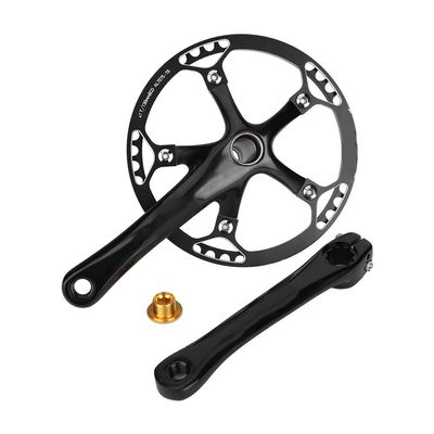 ROHMRHIE Aluminum Alloy Single-Speed Hollow Integrated Crankset (47T)