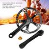 ROHMRHIE Aluminum Alloy Single-Speed Hollow Integrated Crankset (47T) view 4