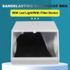 Laboratory Grinding and Polishing Box, Professional Dental Dust Collector view 2