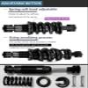 FKXSXAZ MTB Rear Shock Absorber, 125/150/165/190 mm, Coil Spring with Bushing and Bolt, 150–2000 lbs (125 mm, 1000 lbs) view 4