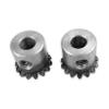 Module 1, 25-Tooth Bevel Gear, 6/8/10/12 mm Bore, 90° Metal Gear for DIY Model Car Modification (8 mm Keyway, 3 mm, 14 Pieces) view 4