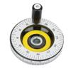 Lylithuif Bakelite Handwheel, Solid and Durable Handwheel with Milling Handle for Industrial Machine Tools, Lathes and Grinders, 80 mm (3.1 in) Outer Diameter, 10 mm (0.4 in) Inner Diameter view 1