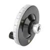 Lylithuif Bakelite Handwheel, Solid and Durable Handwheel with Milling Handle for Industrial Machine Tools, Lathes and Grinders, 80 mm (3.1 in) Outer Diameter, 10 mm (0.4 in) Inner Diameter view 3