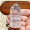 Natural Clear Quartz Lightning Crystal Stone Necklace with Holder (130 g) view 2