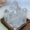 Natural Clear Quartz Lightning Crystal Stone Necklace with Holder (130 g) view 3