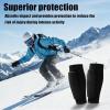 Skiguard Pro Ski Shin Guards, Breathable, Non-Slip, Yellow, S view 2