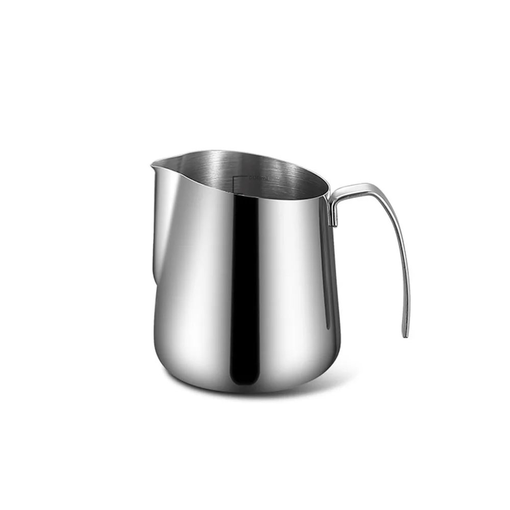 500 mL Stainless Steel Milk Frothing Pitcher, Silver