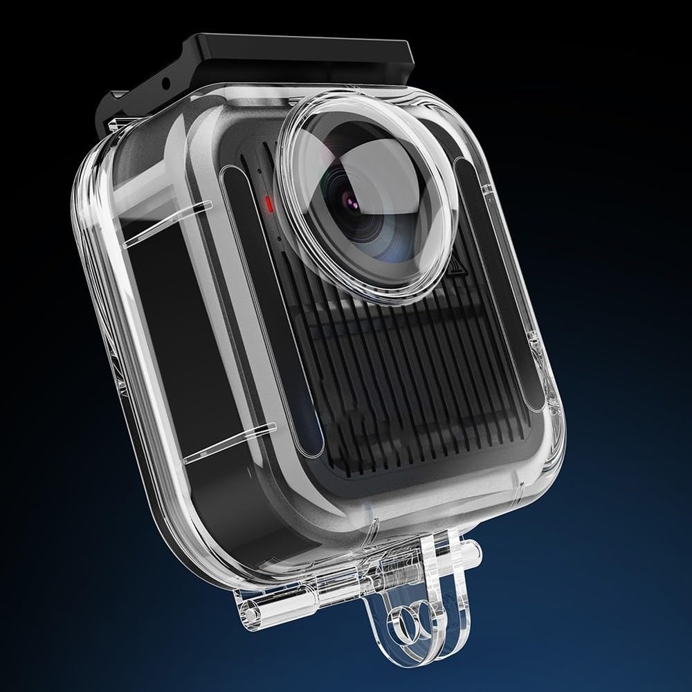 Gettimore Waterproof Case for Max 2 with Tempered Glass and Stainless Steel