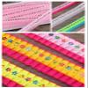 Anevous 10 Yards 1-Inch Sequin Ruffle Trim, Pleated Trim with Floral Pattern view 3