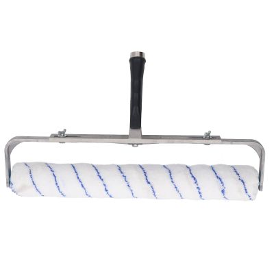 Professional 18-Inch Paint Roller with Ergonomic Handle and Aluminum Frame