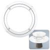 Heavy-Duty Lazy Susan Turntable Bearing with Silicone Pads, Silver, Multiple Sizes, 5–40 in (60 cm) view 1