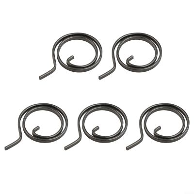 Coil Torsion Door Handle Springs, 5-Piece Replacement Set for Lever/Knob Latches, Fits Left- and Right-Hand Doors (FMTB-MSA)